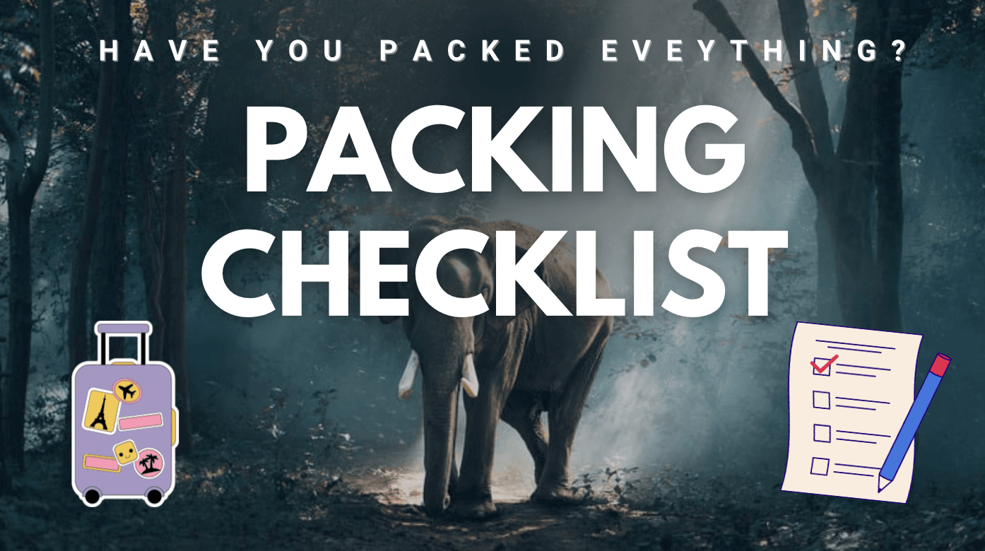 travel checklist