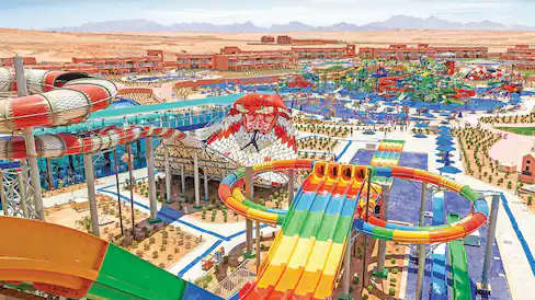 85 slides, 32 pools Egypt π