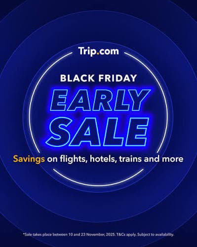 £1 Train Tickets! 🚊 Trip.com Black Friday