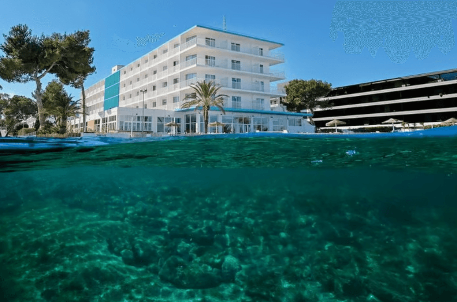 Ibiza all inclusive ☀️ Flights + Beachfront stay