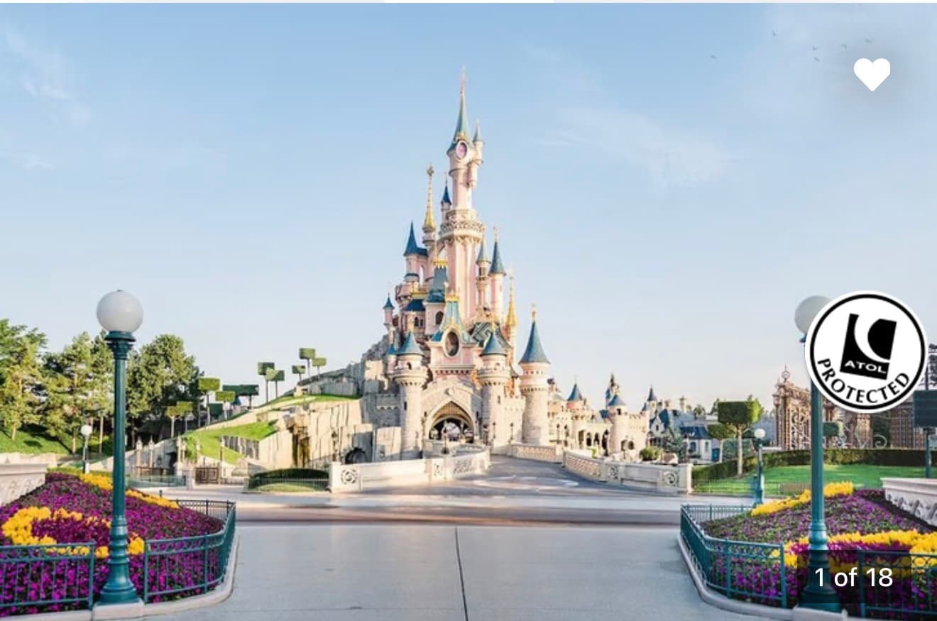 ยฃ99 Disneyland Paris ๐ซ๐ท ๐ผ Flights and Hotel