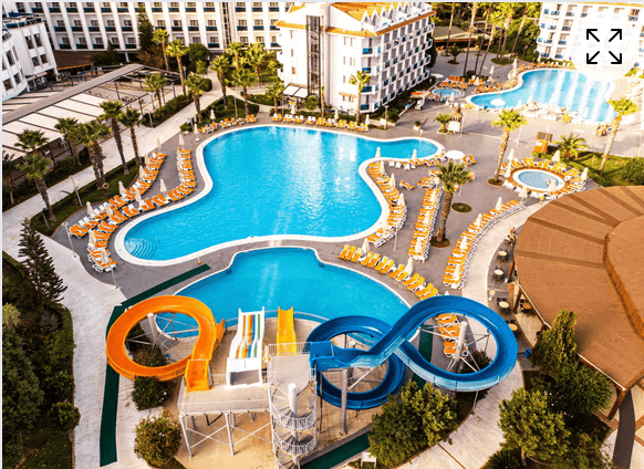 5* Turkey 🇹🇷 Waterslides, lagoon pools and more!