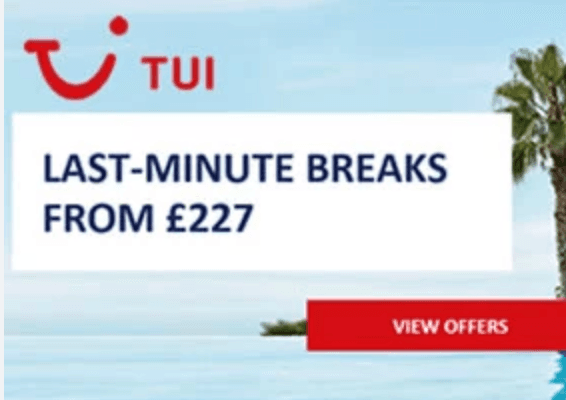 Last minute family holidays from £120 😳👏