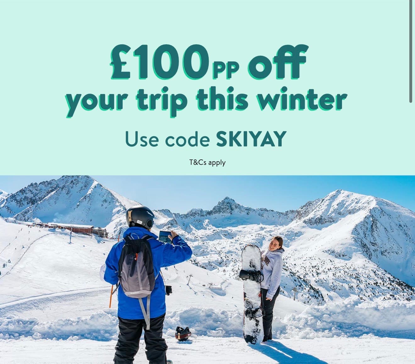 Ski Holiday sale! โท๏ธโ๏ธ