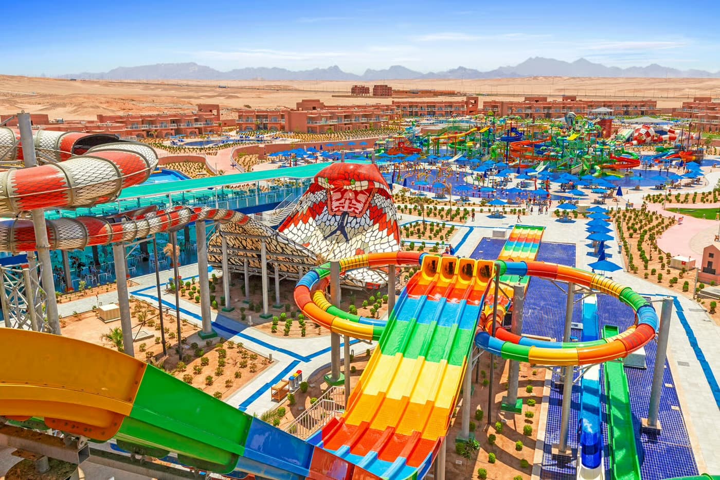 85 slides, 32 pools! 🛝 Epic Waterpark holiday! ☀️